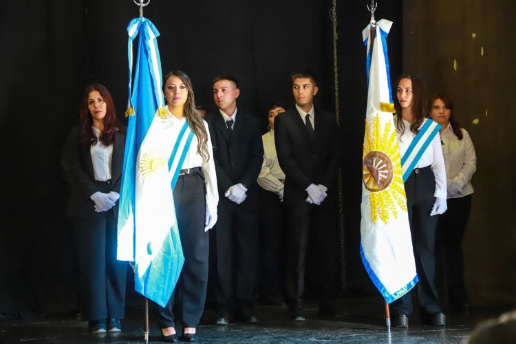 Jáchal presentó al nuevo cuerpo de bandera del municipio