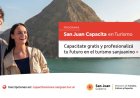 El programa San Juan Capacita en Turismo ofrecerá más de 20 talleres gratuitos