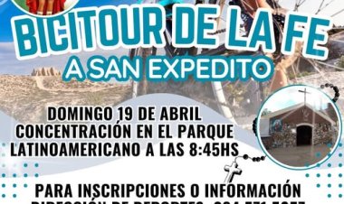 Primer Bicitour de la Fe a San Expedito