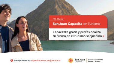 El programa San Juan Capacita en Turismo ofrecerá más de 20 talleres gratuitos