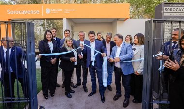 Calingasta: Orrego recorrió el San Juan Cerca e inauguró obras de ampliación y refacción en centros de Salud