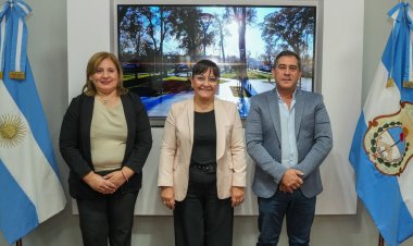 La intendente de Chimbas firmó un convenio con sus pares de Angaco y San Martín para fortalecer el trabajo regional