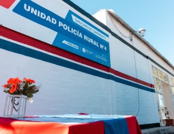 Refuerzan la seguridad rural en Sarmiento