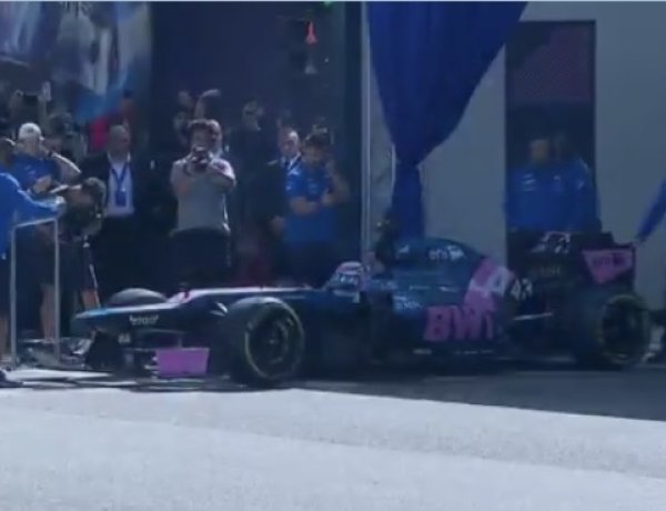 Histórico: así fue la vuelta de Franco Colapinto por las calles de Buenos Aires