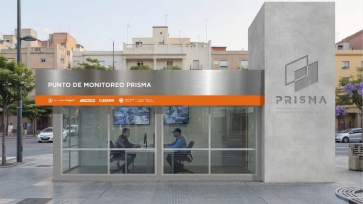Orrego anunció PRISMA, el nuevo sistema de monitoreo inteligente para San Juan