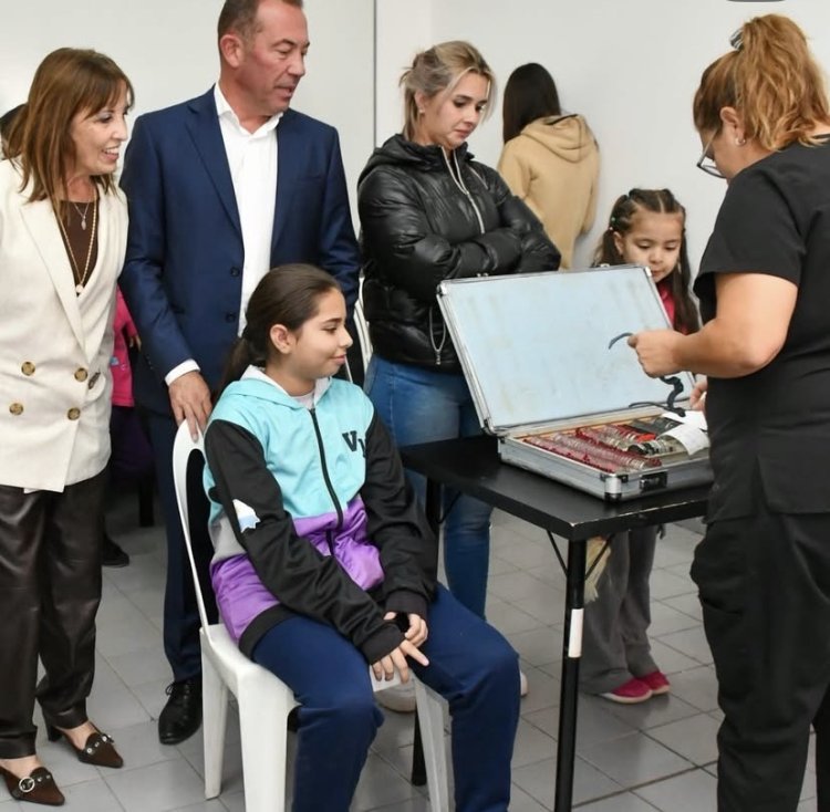 Capital extendió el operativo gratuito de salud visual para niños y adolescentes