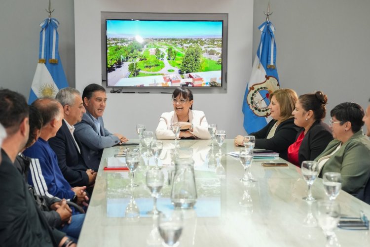 La intendente de Chimbas firmó un convenio con sus pares de Angaco y San Martín para fortalecer el trabajo regional