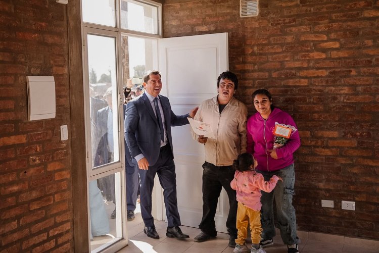 El Gobierno de San Juan genera más oportunidades de acceso a la vivienda para las familias de Chimbas