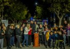 Nueva luminaria para la Villa Cremades en Pocito