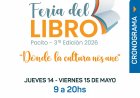 Comienza la tercera  Edición de la Feria del Libro Pocito 2026