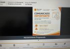 Mantenimiento Programado del Sitio Web de la Dirección General de Rentas