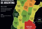 Polémica por el mapa deforme de Argentina que Javier Milei compartió en redes