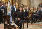 Milei encabeza este lunes el tradicional Tedeum en el Día de la Revolución de Mayo