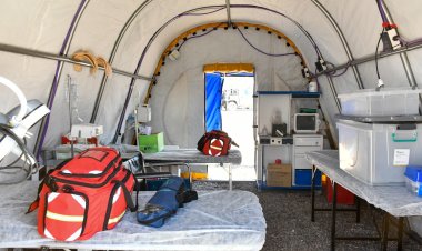 Salud adquirió una moderna carpa para instalar en lugares de emergencias
