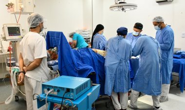 Inédita cirugía de tobillo se realizó en el hospital Cantoni de Pocito
