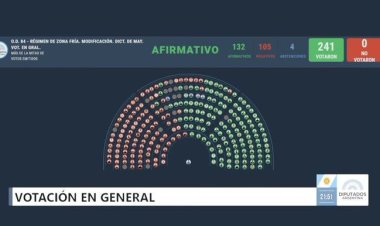 Cómo votó cada bloque la ley que reduce el alcance del subsidio por zona fría