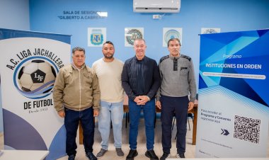 Fabián Martín reafirmó el apoyo al deporte jachallero