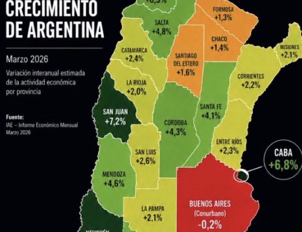 Polémica por el mapa deforme de Argentina que Javier Milei compartió en redes
