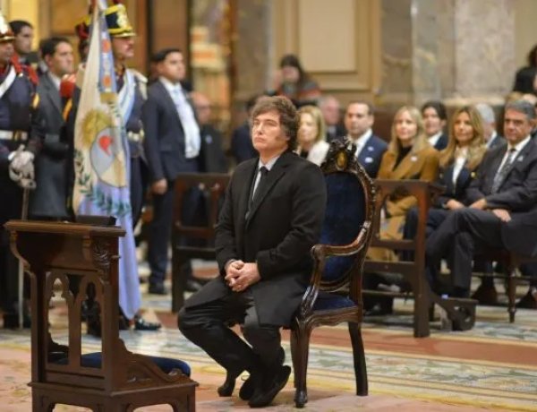 Milei encabeza este lunes el tradicional Tedeum en el Día de la Revolución de Mayo