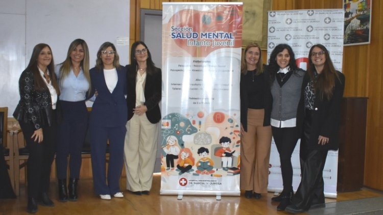 El Hospital Marcial Quiroga presentó la Sección de Salud Mental Infanto Juvenil