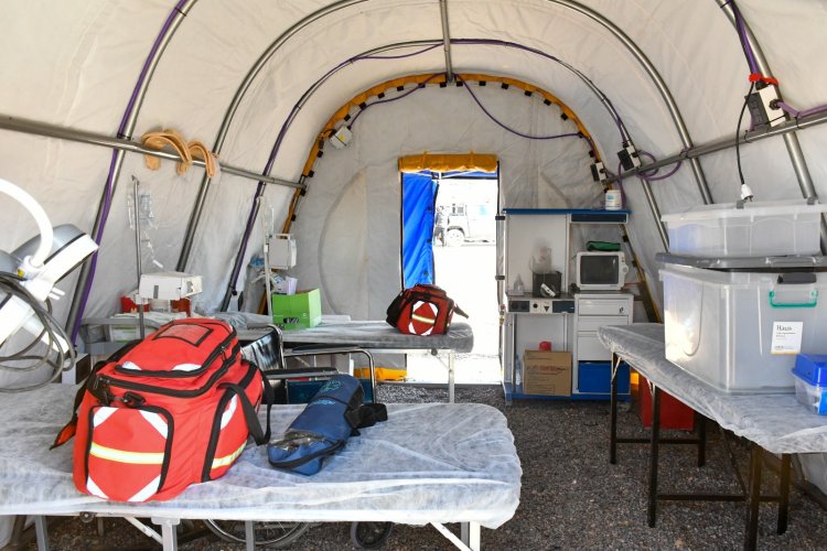 Salud adquirió una moderna carpa para instalar en lugares de emergencias