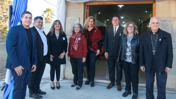 La ministra Silvia Fuentes inauguró un importante espacio de capacitación técnica en Caucete