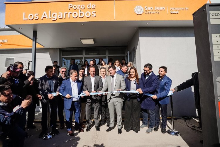 Orrego inauguró en Caucete la ampliación y remodelación de un centro de salud para dar más servicios y mejor atención