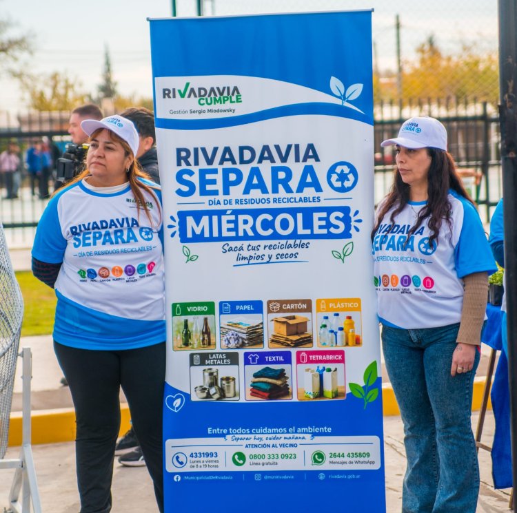 Sergio Miodowsky presentó "Rivadavia Separa"