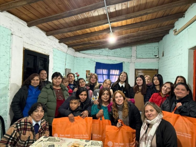 Mujeres de comunidades originarias de Caucete se capacitaron en sublimación