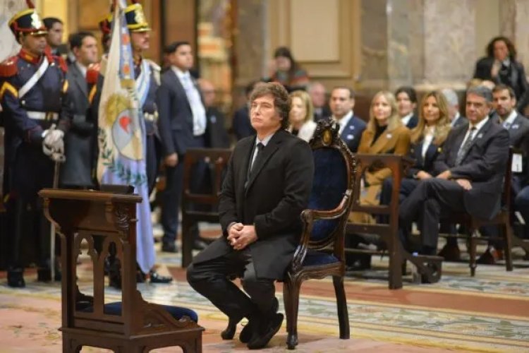 Milei encabeza este lunes el tradicional Tedeum en el Día de la Revolución de Mayo