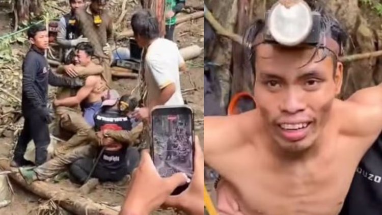 Milagro en Laos: rescataron a cinco mineros que estuvieron atrapados diez días en una cueva