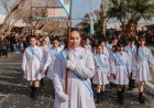 Estudiantes de Santa Lucía prometieron lealtad a la Bandera