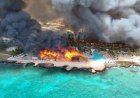 Desalojan a 1.700 turistas en República Dominicana por un incendio voraz en un hotel de lujo