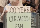 Quién es la abuela de 100 años fanática de Lionel Messi que es récord Guinness