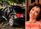 Así quedó el auto de Ernestina Pais en el accidente en el que perdió la vida