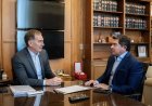 Orrego felicitó a Santilli por su designación como Jefe de Gabinete de la Nación