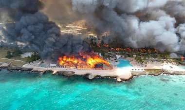 Desalojan a 1.700 turistas en República Dominicana por un incendio voraz en un hotel de lujo