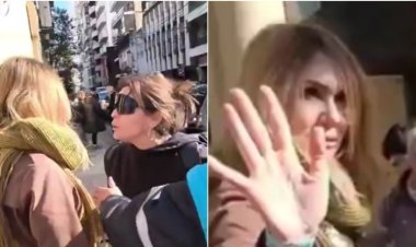 Lilia Lemoine le dio un cachetazo a una mujer que la insultó y escupió en la cara