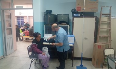 Salud realizó un abordaje sanitario integral en Marayes para acercar servicios a la comunidad