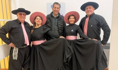 Alma Folklórica representó a Pocito en la Fiesta Nacional de los Abuelos