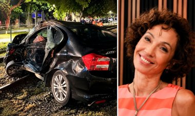 Así quedó el auto de Ernestina Pais en el accidente en el que perdió la vida