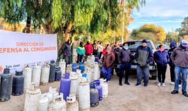 Zonda, Santa Lucía, Rivadavia, Caucete y Pocito reciben a Garrafa Hogar