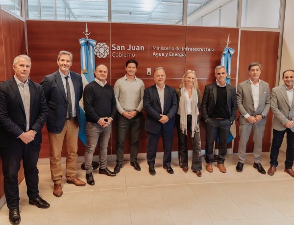 Reunión clave para planificar la infraestructura energética que demandará el crecimiento de San Juan
