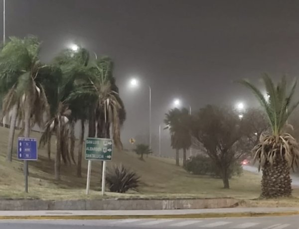 Alerta por fuertes vientos para San Juan