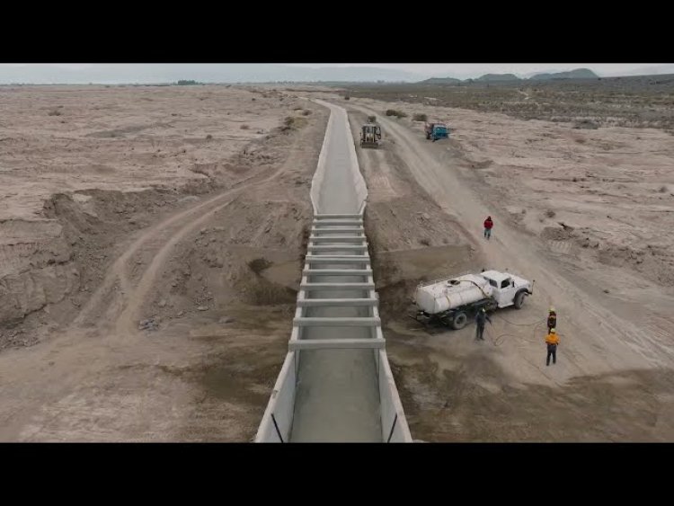 San Juan recuperó el Canal del Norte y reactivó el sistema de riego de 10.000 hectáreas en Jáchal
