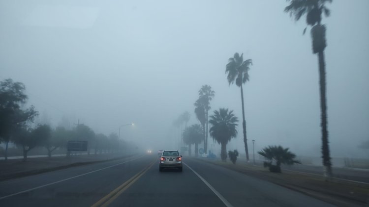 San Juan amaneció con una densa niebla