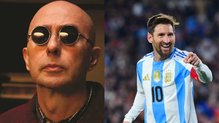 Messi se despidió del “Indio” Solari
