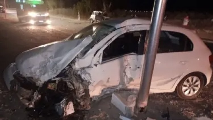 Un choque frontal en San Martín dejó un muerto y herido grave