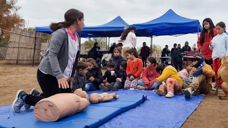 Las Chacritas recibió un operativo integral que amplió el acceso a la salud de niños y adultos