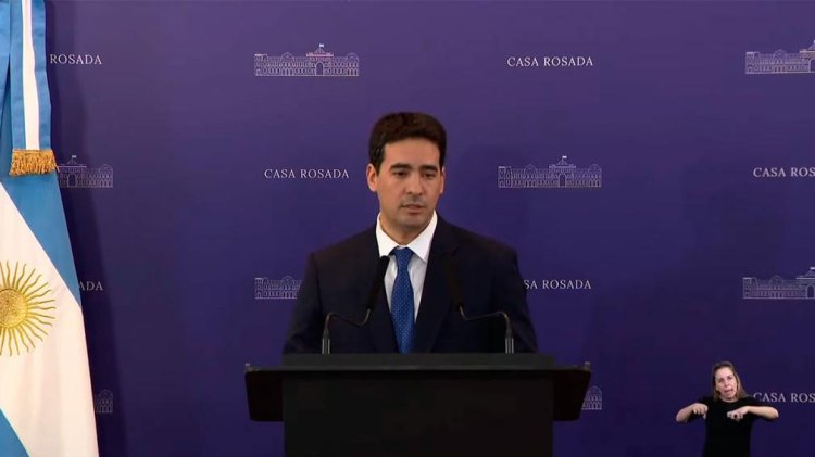 Adrián Ravier, en su primera presentación oficial: “Es un honor ser la voz del Presidente”